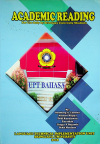 ACADEMIC READING: For Use Only by Sriwijaya University Students