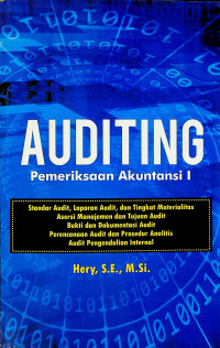 AUDITING : Pemeriksaan Akuntansi 1