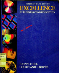 EXCELEENCE IN BUSINESS COMMUNICATION, Third Edition