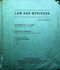 LAW AND BUSINESS, Second Edition