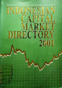 INDONESIAN CAPITAL MARKET DIRECTORY 2001