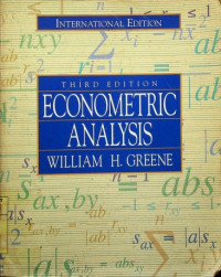 ECONOMETRIC ANALYSIS, THIRD EDITION