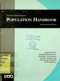 Populations Reference Bureau`s POPULATION HANDBOOK 4th International Edition