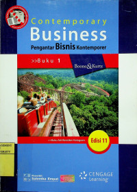 Contemporary Business = Pengantar Bisnis Kontemporer, Buku 1 Edisi 11