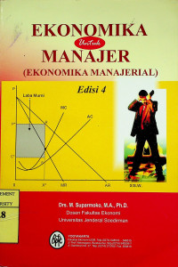 EKONOMIKA untuk MANAJER (EKONOMIKA MANAJERIAL) Edisi 4