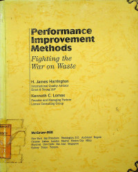 Performance Improvement Methods : Figting the War on Waste