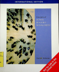 PRINCIPLES OF HUMAN RESOURCE MANAGEMENT, 15e