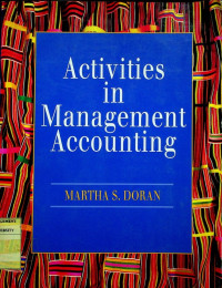 Activities in Management Accounting