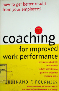 coaching for improved work performance