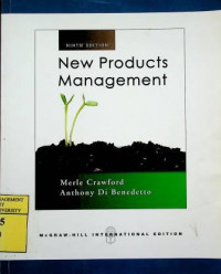 New Products Management, NINTH EDITION