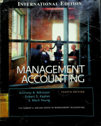 MANAGEMENT ACCOUNTING, FOURTH EDITION