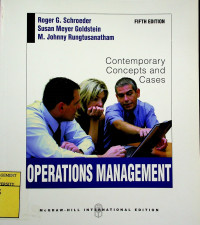 OPERATIONS MANAGEMENT: Contemporary Concepts and Cases, Fifth Edition