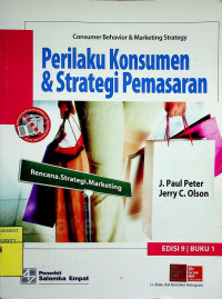 Perilaku Konsumen & Strategi Pemasaran Edisi 9 Buku 1