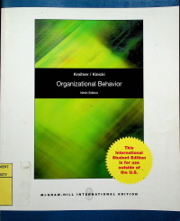 Organizational Behavior, Ninth Edition