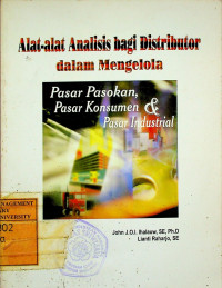 Alat- alat Analisis bagi Distributor dalam Mengelola Pasar Pasokan, Pasar Konsumen & Pasar Industrial