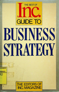 THE BEST OF INC. ; GUIDE TO BUSINESS STRATEGY