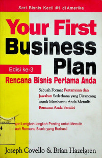 Rencana Bisnis Pertama Anda = Your First Business Plan, Edisi ke-3