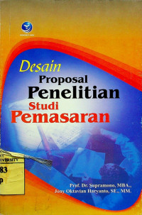 Desain Proposal Penelitian Studi Pemasaran