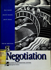 Negotiation, Third Edition