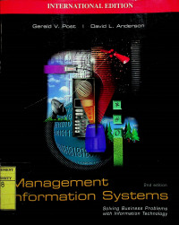 Management Information Systems; Solving Business Problems with Information Technology, 2nd Edition