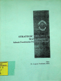 STRATEGIC SEELING-IN MANAGEMENT : Sebuah Pendekatan Pemodelan Strategi