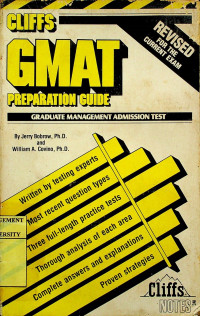 CLIFFS GMAT PREPARATION GUIDE: GRADUATE MANAGEMENT ADMISSION TEST