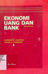 EKONOMI UANG DAN BANK 1, Edisi Kesembilan