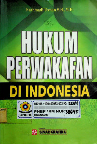 HUKUM PERWAKAFAN DI INDONESIA