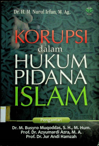 KORUPSI dalam HUKUM PIDANA ISLAM