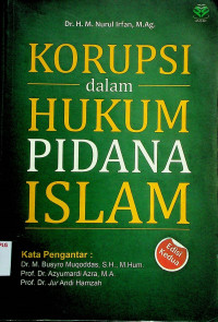 KORUPSI dalam HUKUM PIDANA ISLAM, Edisi Kedua