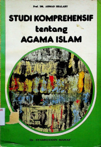 STUDI KOMPREHENSIF tentang AGAMA ISLAM