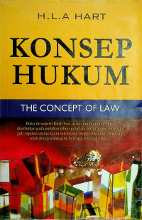 KONSEP HUKUM: THE CONCEPT OF LAW
