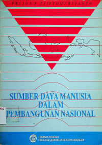 SUMBER DAYA MANUSIA DALAM PEMBANGUNAN NASIONAL