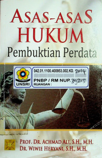 ASAS-ASAS HUKUM: Pembuktian Perdata