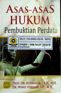 ASAS-ASAS HUKUM Pembuktian Perdata