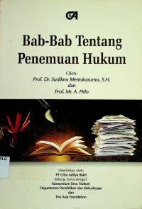 Bab-bab Tentang Penemuan Hukum