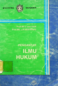 PENGANTAR ILMU HUKUM