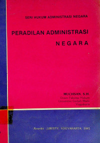 PERADILAN ADMINISTRASI NEGARA