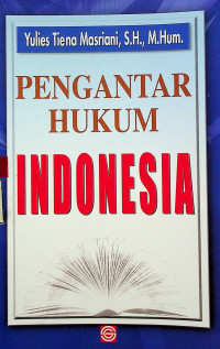 PENGANTAR HUKUM INDONESIA