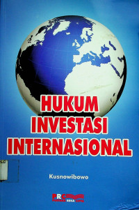 HUKUM INVESTASI INTERNASIONAL