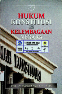 HUKUM KONSTITUSI DAN KELEMBAGAAN NEGARA