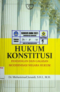 HUKUM KONSTITUSI: PANDANGAN DAN GAGASAN MODERNISASI NEGARA HUKUM