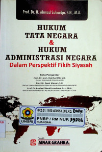 HUKUM TATA NEGARA & HUKUM ADMINISTRASI NEGARA Dalam Perspektif Fikih Siyasah