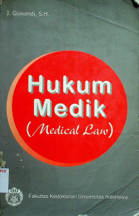 Hukum Medik (Medical Law)