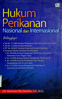 Hukum Perikanan Nasional dan Internasional