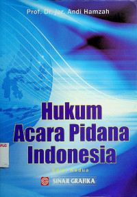 Hukum Acara Indonesia, Edisi Kedua