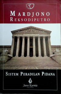 SISTEM PERADILAN PIDANA