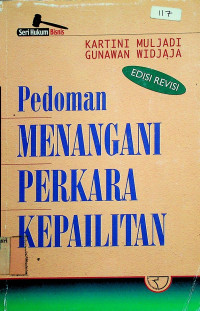 Pedoman MENANGANI PERKARA KEPAILITAN, EDISI REVISI