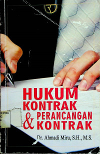 HUKUM KONTRAK & PERANCANGAN KONTRAK