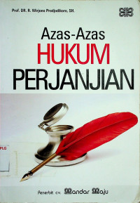 Azas-Azas HUKUM PERJANJIAN